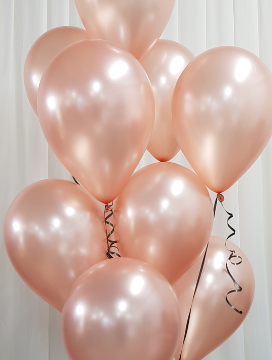 Deal: Bouquet of latex balloons (10), with weight